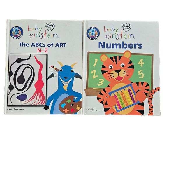 Baby Einstein Let's Explore Board Books Set Collection Disney Company Set Of 11 - Picture 9 of 14